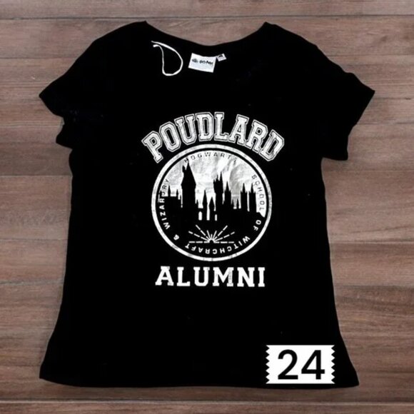 HARRY POTTER'S BLACK Graphic T-Shirt for Women - Timeless Magic For All - Picture 1 of 5